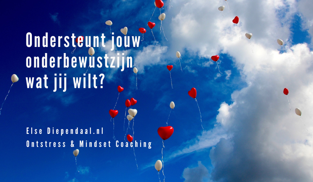 Ondersteunt jouw onderbewustzijn wat jij wilt?