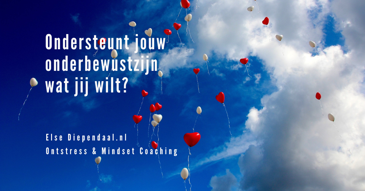 Ondersteunt jouw onderbewustzijn wat jij wilt? - Else Diependaal