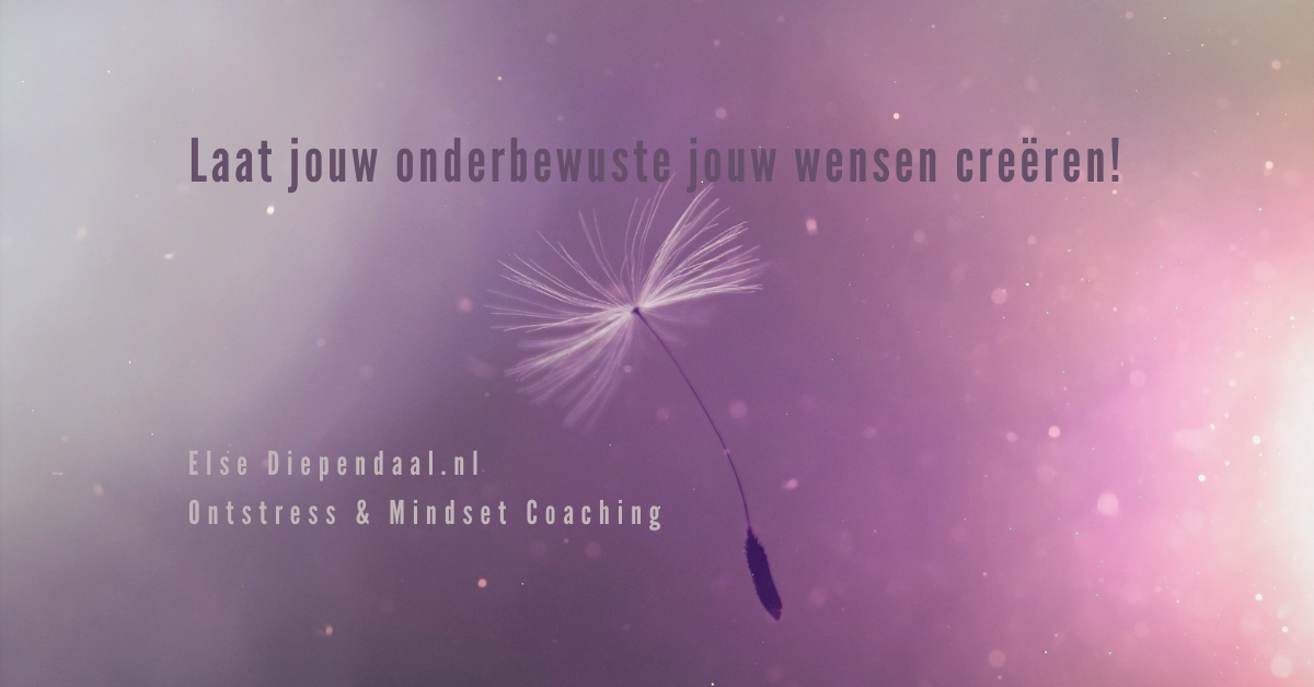 Laat jouw onderbewuste jouw wensen creëren! Laat jouw onderbewuste jouw wensen creëren