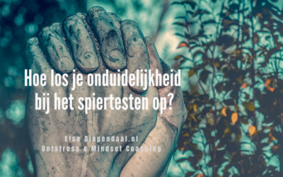 Hoe los je onduidelijkheid bij het spiertesten op?