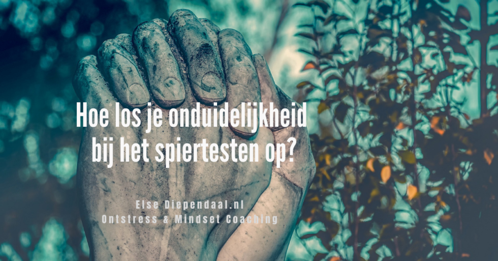 Hoe los je onduidelijkheid bij het spiertesten op? - Else Diependaal