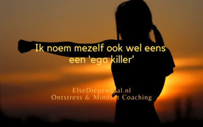 Ik noem mezelf ook wel eens een ‘ego killer’