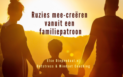 Ruzies mee-creëren vanuit een familiepatroon