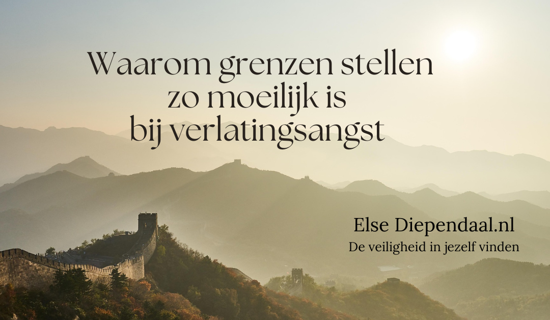 Waarom grenzen stellen zo moeilijk is bij verlatingsangst