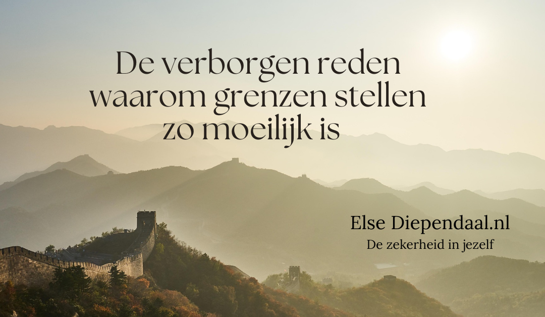 De verborgen reden waarom grenzen stellen zo moeilijk is